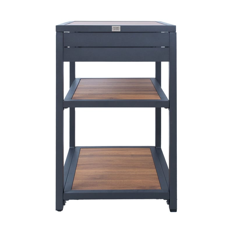 Outdoor Kitchen Module HOME4YOU - Mørkegrå - Have - Grill - Udekøkken - Komplette udekøkkener