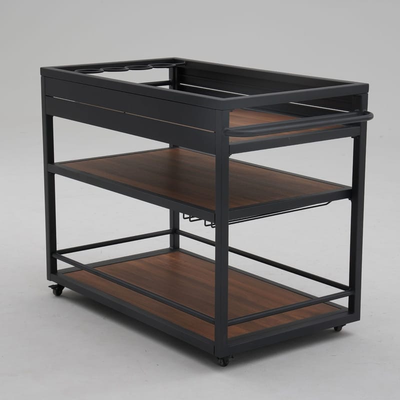 Outdoor Kitchen Module HOME4YOU - Mørkegrå - Have - Grill - Udekøkken - Komplette udekøkkener
