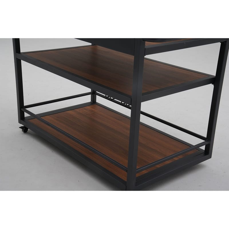 Outdoor Kitchen Module HOME4YOU - Mørkegrå - Have - Grill - Udekøkken - Komplette udekøkkener