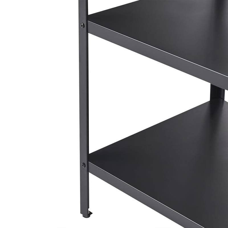 Stor køkkenø Vilama - Sort, sølv - Have - Grill - Udekøkken - Komplette udekøkkener