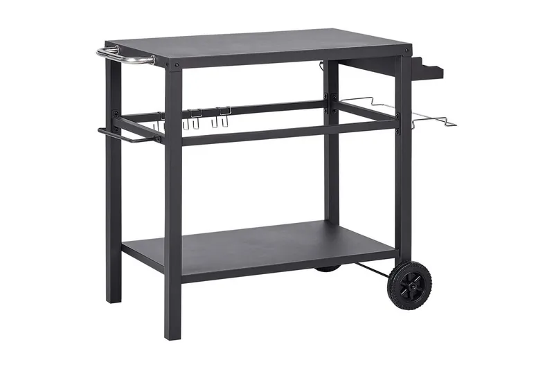 Trädgårdskök Beliani Staletti Black - Have - Grill - Udekøkken - Komplette udekøkkener