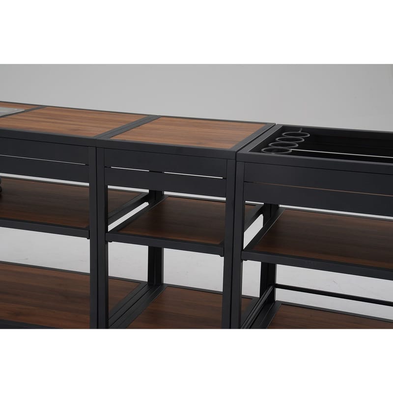 Udekøkken HOME4YOU Boden - Grå - Have - Grill - Udekøkken - Komplette udekøkkener