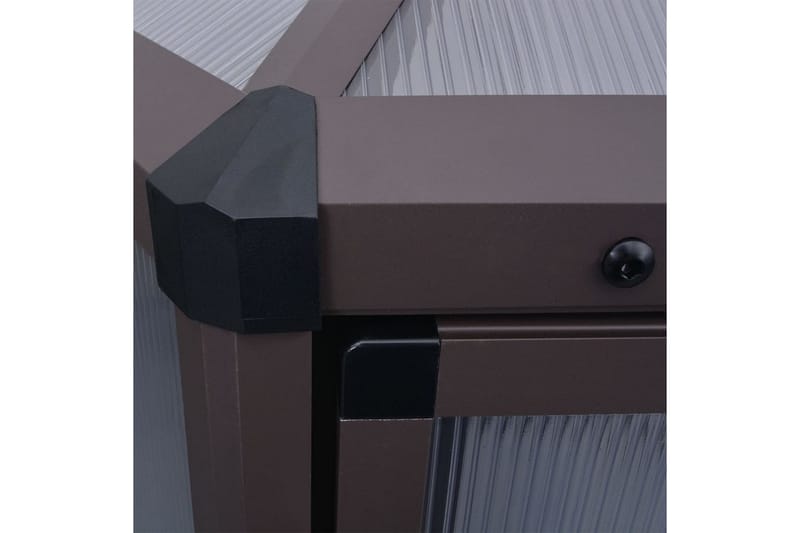 Drivhus 240x211x232 cm Aluminium - Have - Havearbejde & dyrkning - Drivhuse
