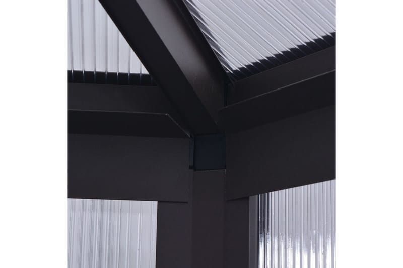 Drivhus 240x211x232 cm Aluminium - Have - Havearbejde & dyrkning - Drivhuse
