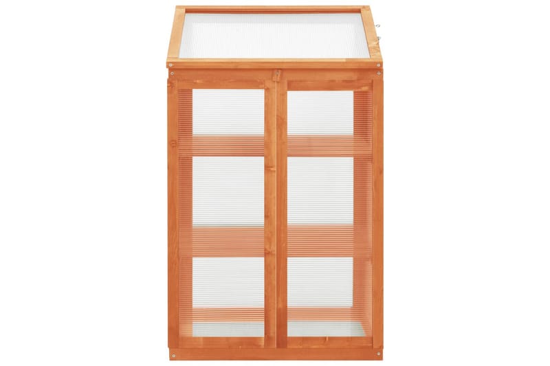 Drivhus 60x45x100 cm fyrretræ - Have - Havearbejde & dyrkning - Drivhuse