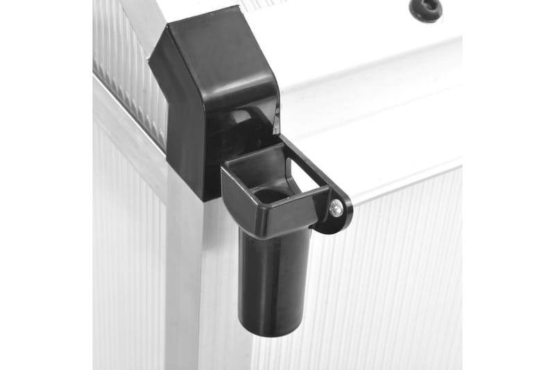 Drivhus Aluminium 13,41 M³ 362 X 190 X 195 Cm - gennemsigtig - Have - Havearbejde & dyrkning - Drivhuse