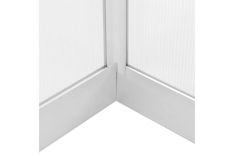 Drivhus Aluminium 13,41 M³ 362 X 190 X 195 Cm - gennemsigtig - Have - Havearbejde & dyrkning - Drivhuse