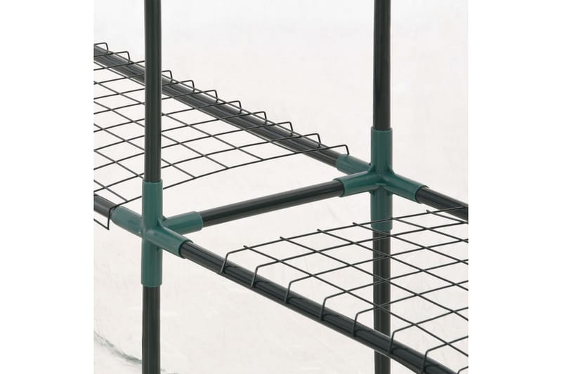 Drivhus Med 8 Hylder 143 X 143 X 195 Cm - Gennemsigtig - Have - Havearbejde & dyrkning - Drivhuse