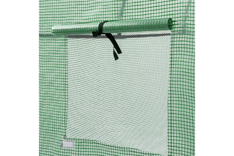 Drivhus Med Lynlåsdør 200 X 80 X 170 Cm - Grøn - Have - Havearbejde & dyrkning - Drivhuse