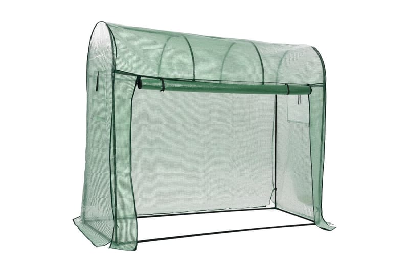 Drivhus Med Lynlåsdør 200 X 80 X 170 Cm - Grøn - Have - Havearbejde & dyrkning - Drivhuse