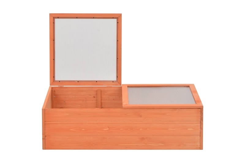 Drivhus Træ 100 X 50 X 34 Cm - Brun - Have - Havearbejde & dyrkning - Drivhuse