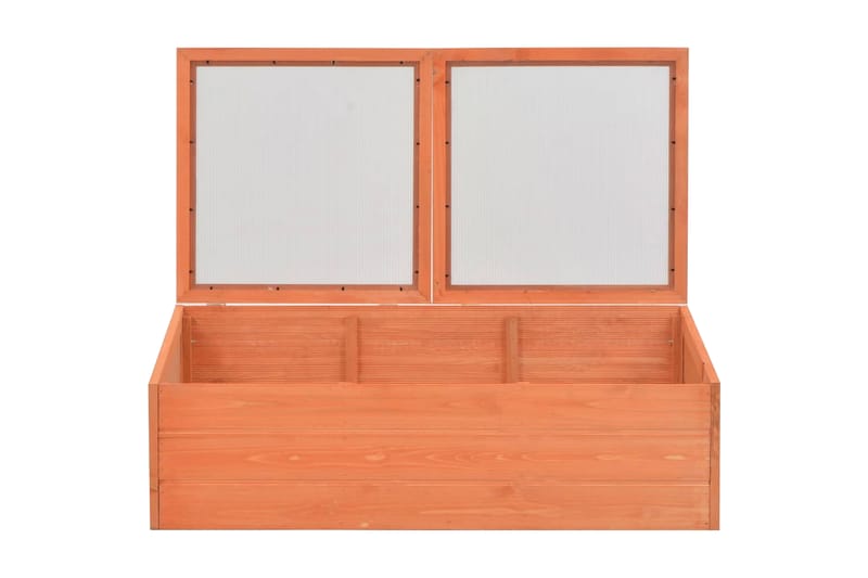 Drivhus Træ 100 X 50 X 34 Cm - Brun - Have - Havearbejde & dyrkning - Drivhuse