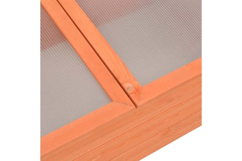 Drivhus Træ 100 X 50 X 34 Cm - Brun - Have - Havearbejde & dyrkning - Drivhuse