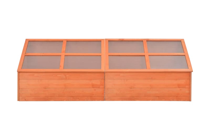 Drivhus Træ 180 X 57 X 62 Cm - Brun - Have - Havearbejde & dyrkning - Drivhuse