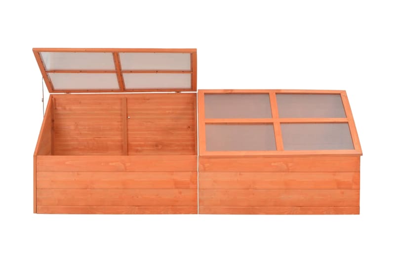 Drivhus Træ 180 X 57 X 62 Cm - Brun - Have - Havearbejde & dyrkning - Drivhuse