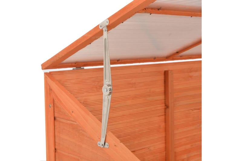Drivhus Træ 180 X 57 X 62 Cm - Brun - Have - Havearbejde & dyrkning - Drivhuse