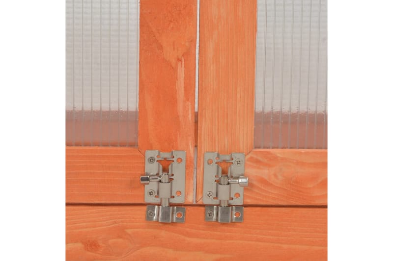 Drivhus Træ 75 X 47 X 109 Cm - Brun - Have - Havearbejde & dyrkning - Drivhuse