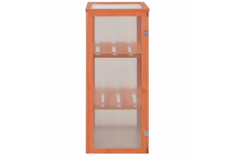 Drivhus Træ 75 X 47 X 109 Cm - Brun - Have - Havearbejde & dyrkning - Drivhuse
