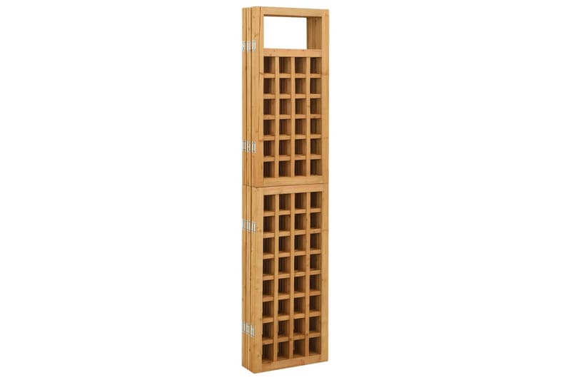 6-panels rumdeler/espalier 242,5x180 cm massivt grantræ - Brun - Have - Havearbejde & dyrkning - Drivhuse - Drivhustilbehør