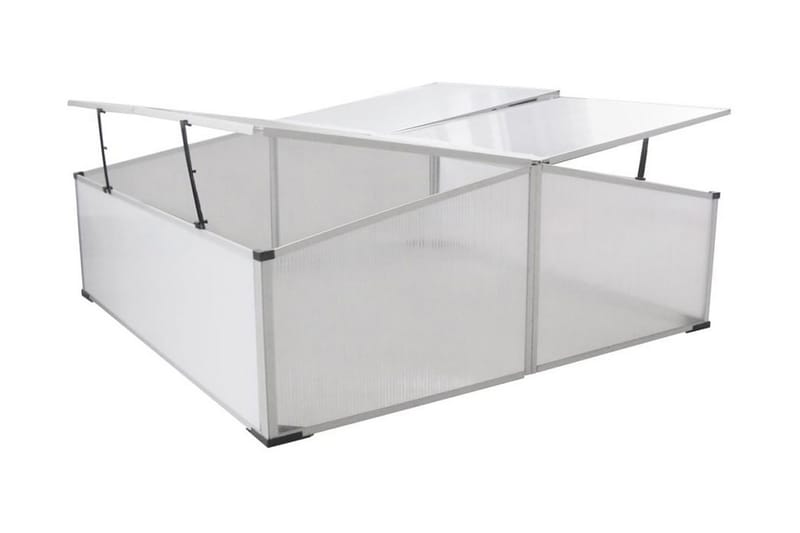 Drivbænk 4 Låg 108 X 110 X 41 Cm - gennemsigtig - Drivhustilbehør - Minidrivhus bord