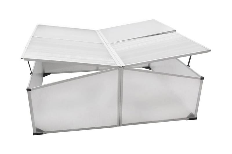 Drivbænk 4 Låg 108 X 110 X 41 Cm - gennemsigtig - Have - Havearbejde & dyrkning - Drivhuse - Drivhustilbehør