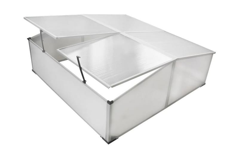 Drivbænk 4 Låg 108 X 110 X 41 Cm - gennemsigtig - Have - Havearbejde & dyrkning - Drivhuse - Drivhustilbehør