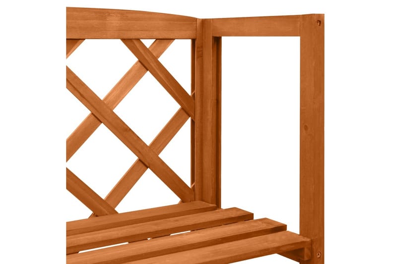 espalier med hylder 55x30x140 cm massivt grantræ - Brun - Have - Havearbejde & dyrkning - Drivhuse - Drivhustilbehør