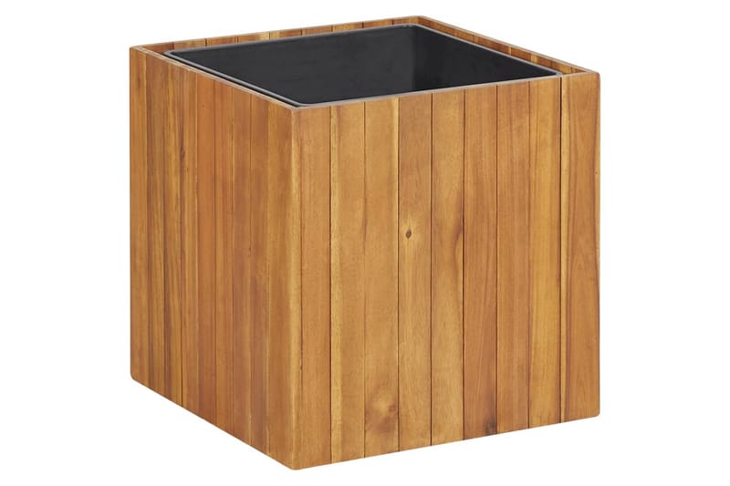 Haveplantekasse 43,5 X 43,5 X 44 cm Massivt Akacietræ - Brun - Have - Havearbejde & dyrkning - Drivhuse - Drivhustilbehør