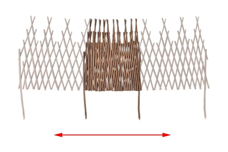 pilehegn med espalier 5 stk. - Brun - Have - Havearbejde & dyrkning - Drivhuse - Drivhustilbehør