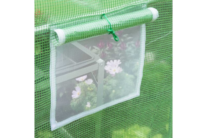 Nature drivhus 3,5 x 2 x 2 m grøn - Grøn - Have - Havearbejde & dyrkning - Drivhuse