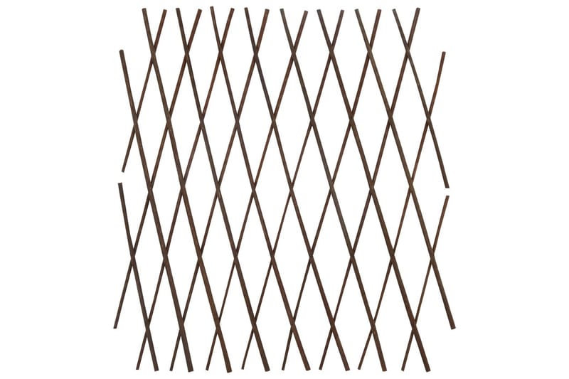 pilehegn med espalier 5 stk. 180 x 60 cm - Brun - Drivhustilbehør - Espailer