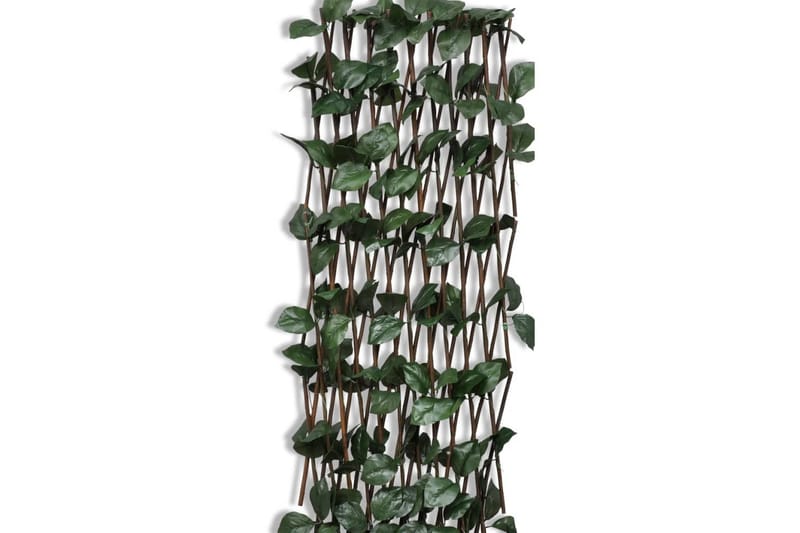 pilehegn med espalier med kunstige blade 5 stk. 180 x 90 cm - Brun - Drivhustilbehør - Espailer