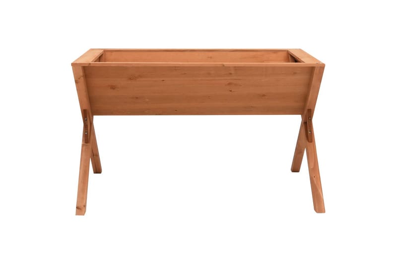Plantekasse 90x55x56 cm fyrretræ - Brun - Have - Havearbejde & dyrkning - Drivhuse - Plantebord