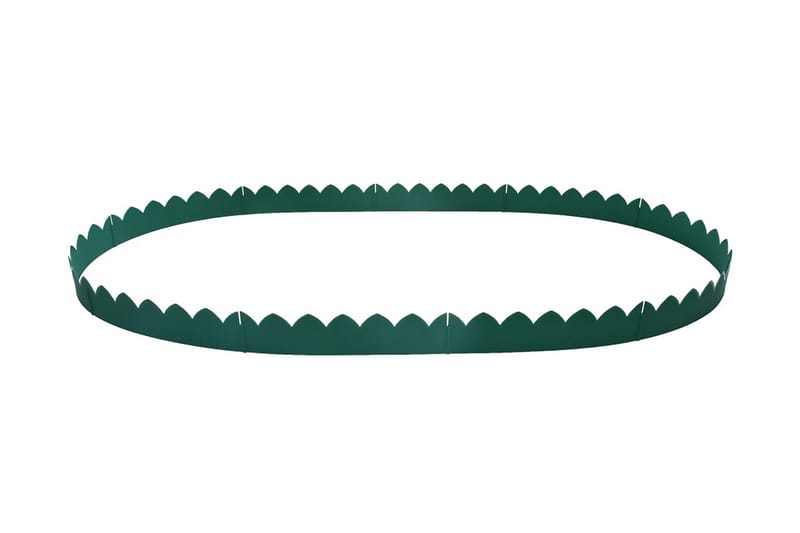 Plænekanter 10 stk. 65x15 cm Pp Grøn - Grøn - Have - Havearbejde & dyrkning - Dyrkning - Plantestøtte - Rabatkant