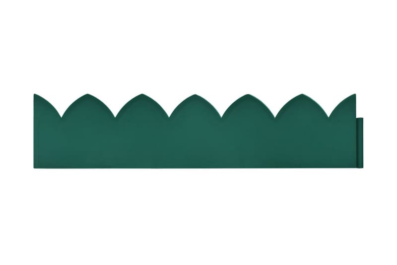Plænekanter 10 stk. 65x15 cm Pp Grøn - Grøn - Rabatkant