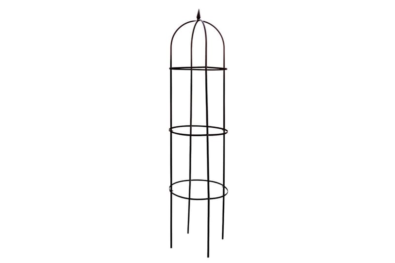 HI rosenbue grøn 40 x 40 x 200 cm stål - Grøn - Have - Havearbejde & dyrkning - Dyrkning - Plantning & fordyrkning - Haveportal