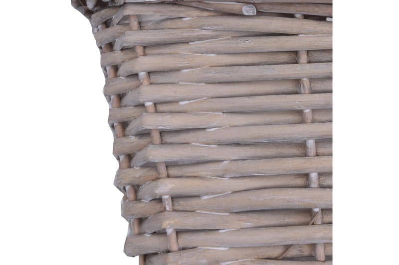 Plantekasser Til Altan 80x20x15 cm Flet Og Pe-Foring - Brun - Have - Havearbejde & dyrkning - Dyrkning - Plantning & fordyrkning - Plantetrug