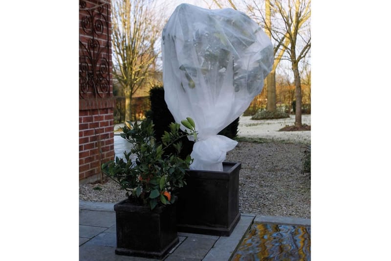 Nature frostdækken i fleece 30 g/m² 4x10 m hvid - Plastiknet & havenet - Bærnet