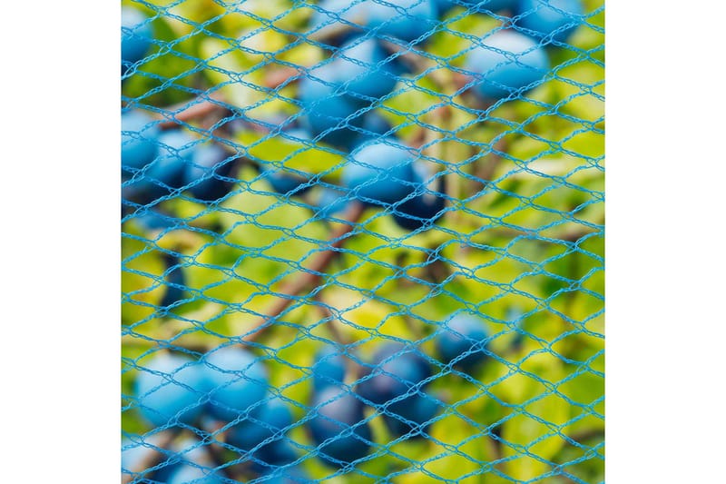 Nature fuglenet Nano 5 x 4 m blå - Blå - Plastiknet & havenet - Bærnet