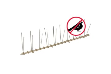 fuglepigge 2 rækker 20 stk. 10 m plastik - Have - Havearbejde & dyrkning - Dyrkning - Skadedyrsbekæmpelse - Fuglepigge