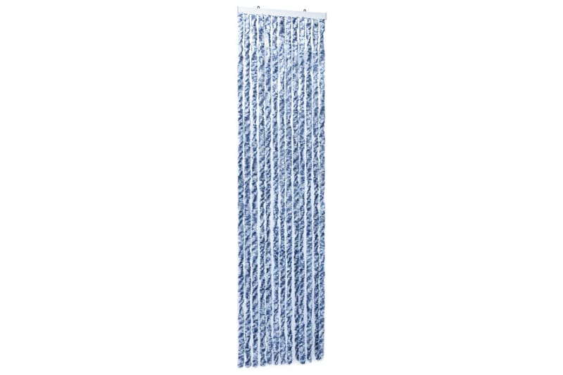 Insektgardin 56 X 185 Cm Blå Hvid Og Sølvfarvet - Flerfarvet - Have - Havearbejde & dyrkning - Dyrkning - Skadedyrsbekæmpelse - Myggebeskyttelse