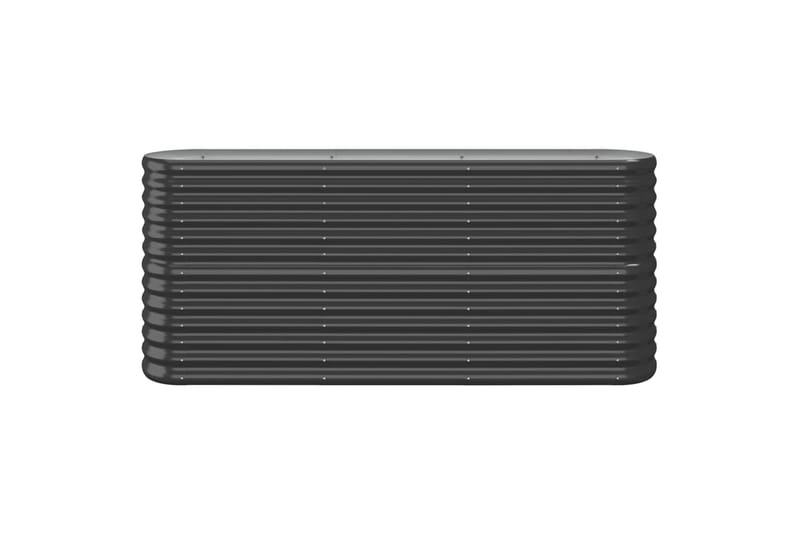 beBasic plantekasse 152x40x68 cm pulverlakeret stål antracitgrå - Antracit - Have - Havearbejde & dyrkning - Dyrkning - Urtepotteskjulere & blomsterkrukker - Blomsterkasser