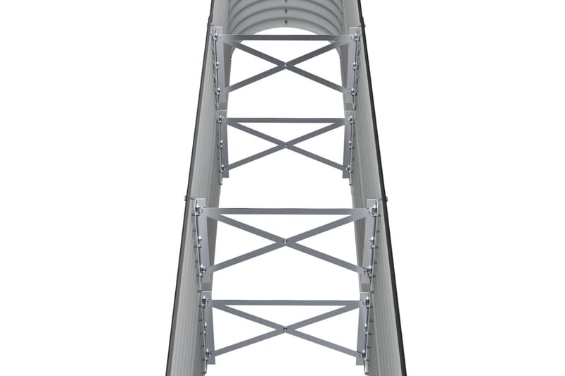 beBasic plantekasse 152x40x68 cm pulverlakeret stål antracitgrå - Antracit - Blomsterkasser - Havekrukker