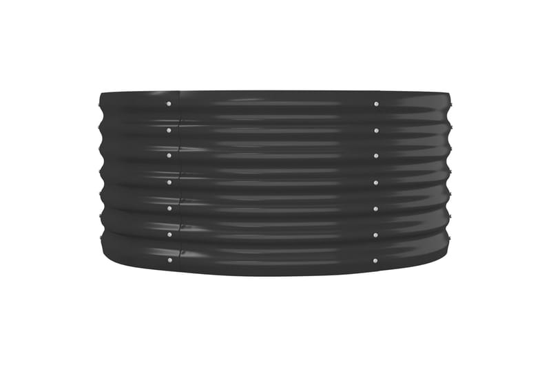 beBasic plantekasse 152x80x36 cm pulverlakeret stål antracitgrå - Antracit - Have - Havearbejde & dyrkning - Dyrkning - Urtepotteskjulere & blomsterkrukker - Blomsterkasser