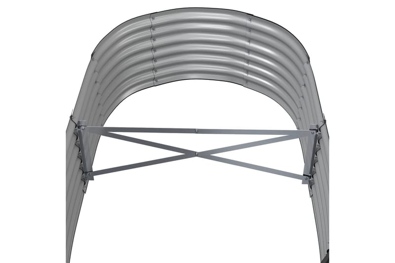 beBasic plantekasse 152x80x36 cm pulverlakeret stål antracitgrå - Antracit - Have - Havearbejde & dyrkning - Dyrkning - Urtepotteskjulere & blomsterkrukker - Blomsterkasser