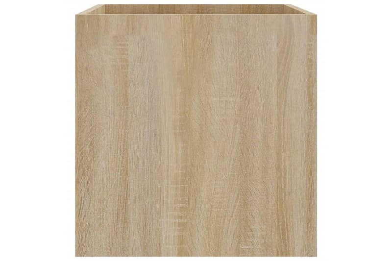 beBasic plantekasse 40x40x40 cm konstrueret træ sonoma-eg - Brun - Have - Havearbejde & dyrkning - Dyrkning - Urtepotteskjulere & blomsterkrukker - Blomsterkasser