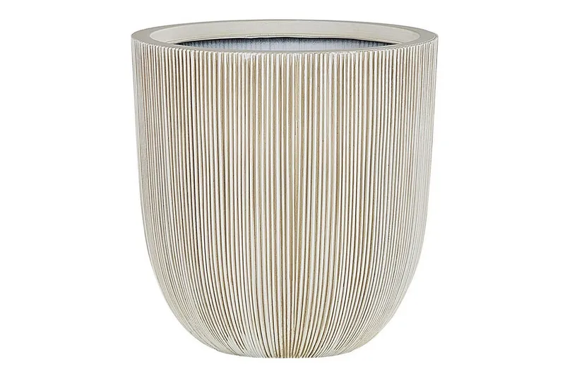 Blomkrukor Vit, Beige