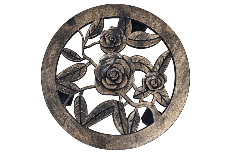 Plantevogne 6 stk. 30 cm Plastik Bronzefarvet - Brun - Blomsterreol & blomsterstativ