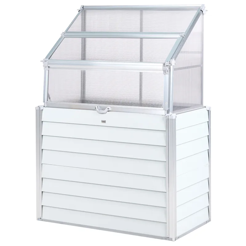 Drivhus til altan Novoli 62 cm, Hvid