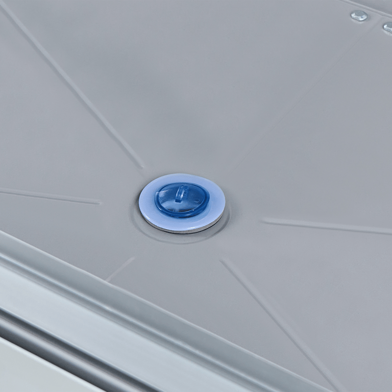 Drivhus til altan Novoli 62 cm - Hvid - Have - Havearbejde & dyrkning - Dyrkning - Urtepotteskjulere & blomsterkrukker - Minidrivhus bord